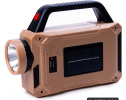 كشاف لوكس طاقة شمسية مع يد USB/3L/3W NY-885