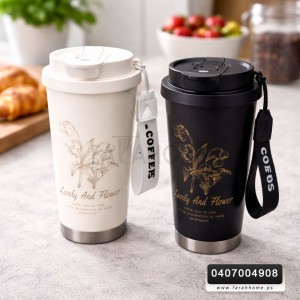 ثيرموس / ماج سخن ستانليس ملون مرسم 500 ملم