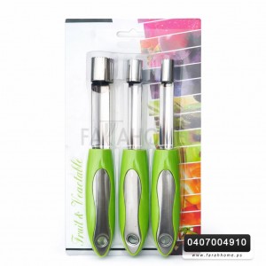 طقم منقار/حفارة كوسا ستانليس مقبض بلاستيك 3 قطع