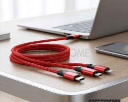 وصلات وصلة كيبل شاحن 3 رؤوس HX12