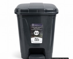 سطل مهملات بلاستيك دعسة 10 لتر