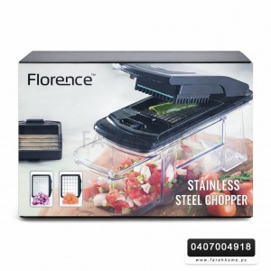 فرامة خضار / سلطة 2 قطعة اكريليك ضد الكسر كبس مقبض بلاستيك مع غطاء اسود