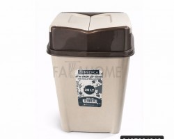 سلة مهملات مع غطاء مروحة لون بيج MRD113 / 20L سلة مهملات مع غطاء مروحة لون بيج MRD113 / 20L