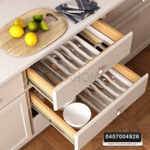 منظم جوارير بلاستيك قابل للفتح