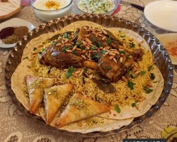 سدر ستانلس ستيل ثقيل حجم L مقاس 45 سم حيف وربات