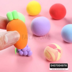 ملتينة في كيس معجون ملون /36حبة