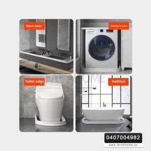 رول حاجز لمنع تسريب المياه 120 سم - مطاط خميل لاصق تلزيق ذاتي لعمل حد المياه