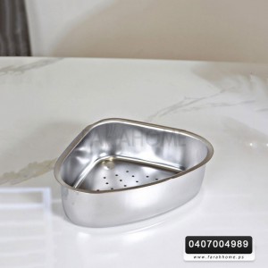 زاوية حوض مثلث مجلى ستانلس نيجل 