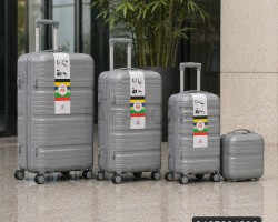 طقم شنط سفر سيلكون 4 قطع