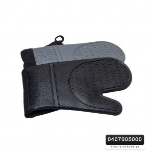 كف ساخن سيلكون مع حشوة قطن طويل مع عنق جلد