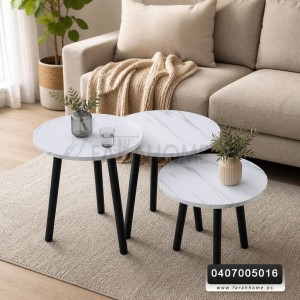 طقم اسكملات متداخلة خشب 3 قطع درج رجلين اسود 40 سم طقم اسكملات متداخلة خشب 3 قطع درج رجلين اسود 40 سم