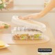 قالب ثلج اكرليك مع جاط شكل مربعات مع مغرفة ICE TRAY 