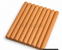 كوستر تركي مساطر خشب طبيعي مع قماش صغير  25 × 25 سم