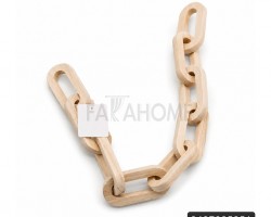 جنزير خشب ديكور طول 65 سم