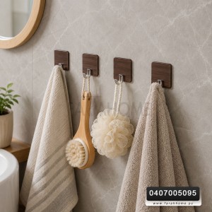 طقم علاقة بشاكير طبع تلزيق اشكال خشبي كرت 18 قطعة 18 كيلو