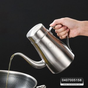 ابريق زيت ستانليس ثقيل نورستا حجم  OZ 24