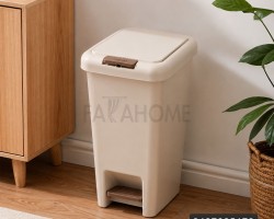 سطل مهملات دعسة كبسة مستطيل حجم كبير 10L 