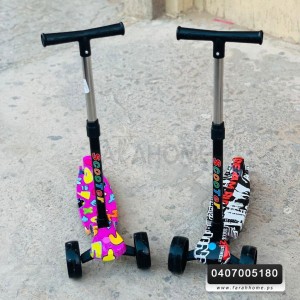 لعبة سكوتر للاطفال اشكال ملونة