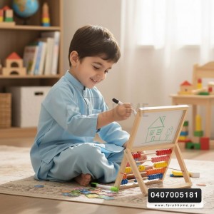لعبة لوح خشب مع عداد تعليمي