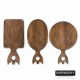 قطعة خشب معتق بني تركي ديكور اشكال متعددة مقاس 37 × 18 سم قطعة خشب معتق بني تركي ديكور اشكال متعددة مقاس 37 × 18 سم