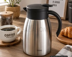ثيرموس سخان قهوه 750mL ستانليس COFFEE POT /براد/قمقم
