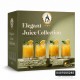 طقم كاسات عصير قاعدة محزز Elegant بدون ايد 12 كاسة 