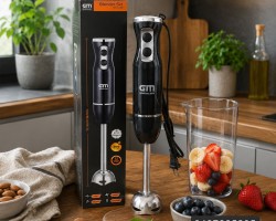 خلاط يدوي ستانليس كهربائي / هاند بليندر300w GM