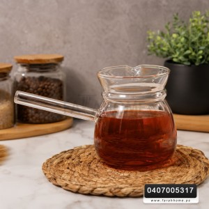 غلاية زجاج بايركس بدون غطا
