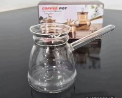 غلاية زجاج بايركس بدون غطا