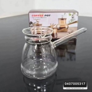 غلاية زجاج بايركس بدون غطا