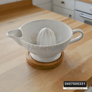 عصارة ليمون بورسلان قاعدة بامبو