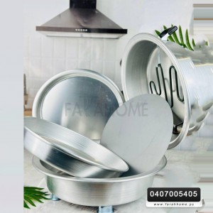فرن طنجرة/ خبازة كهرباء مع صاجه وصينيه المنيوم حجم صغير حيف عالي