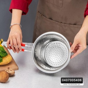 مصفاة ستانلس بيد سلك ملون26سمAF039-4C