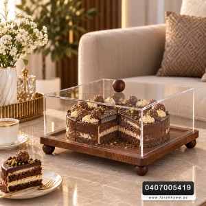  جاط تفضيل مربع خشبي حيف عالي/حيف واطي بغطاء اكرلك