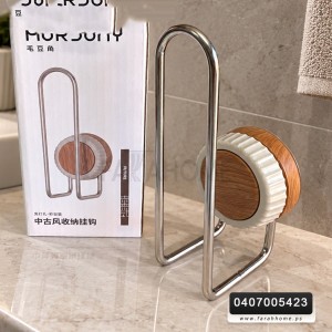 علاقة محارم ستانلس خشبي ضغط طبع