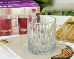 طقم /6كاسات قهوة بيد محزز KARMA COFFEE RYG  