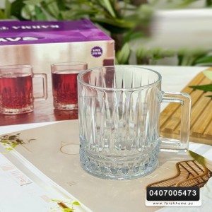 طقم /6كاسات قهوة بيد محزز KARMA COFFEE RYG  