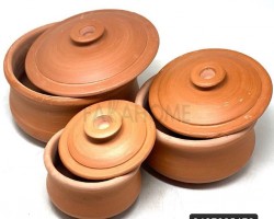 طقم /3 طناجر فخار مصري