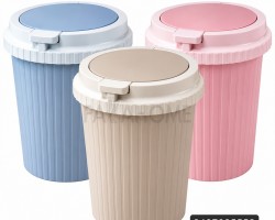 سلة/دلو/سطل مهملات بلاستيك كبسة بلاستيك شكل كوب