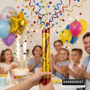 مواسير مفرقعات ورقية - فتاش اعياد ميلاد 40 سم