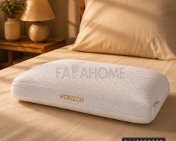 مخدة طبية مطرزة فيسو ذكي 60 × 40 + 12 سم وجه بارد HORIZON مخدة طبية مطرزة فيسو ذكي 60 × 40 + 12 سم وجه بارد HORIZON