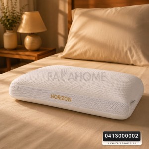 مخدة طبية مطرزة فيسو ذكي  60 × 40 + 12 سم وجه بارد HORIZON