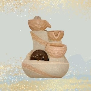 نافورة سميت وسط اشكال 