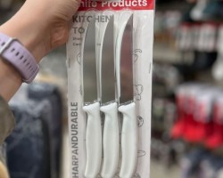 طقم سكاكين فواكه سكين يد بلاستيك ملون 6 قطع طقم سكاكين فواكه سكين يد بلاستيك ملون 6 قطع