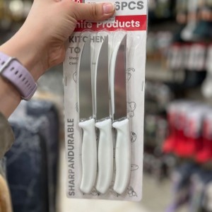 طقم سكاكين فواكه سكين يد بلاستيك ملون 6 قطع طقم سكاكين فواكه سكين يد بلاستيك ملون 6 قطع