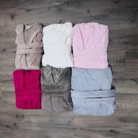 روب / برنص حمام  فرادي تركي عرض حجم XL