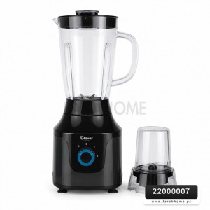 خلاط كهربائي بلندر CLEVER 2IN1 ١.٥ لتر 600 واط مع مطحنة   