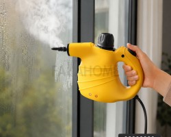 جهاز تنظيف وتعقيم بخار اصفر برميل 1050W QH-03