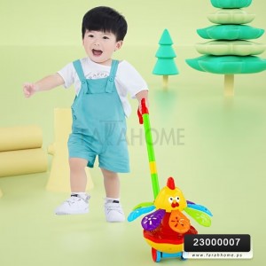 لعبة دحديلة شكل طائرة مع عصا عكازة اطفال
