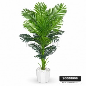 شجر اخضر نخل قوار ابيض ارتفاع 160 سم 